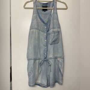 Light Blue Denim Jumpsuit